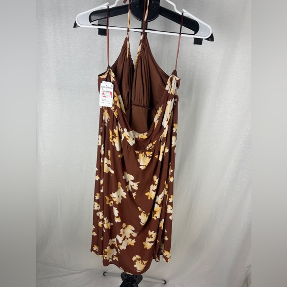 BP. Brown Halter Midi Dress Size 3x NWT - Picture 11 of 15